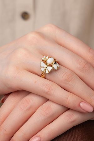 ROBERTO BRAVO T172 White Dreams Yüzük