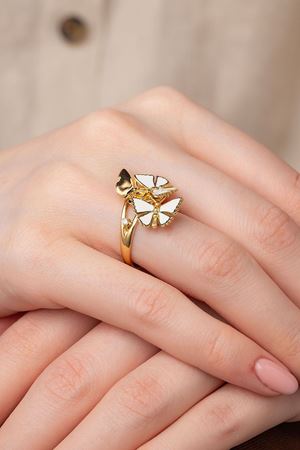 ROBERTO BRAVO T132 White Dreams Yüzük