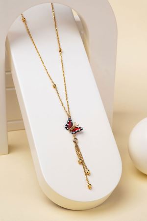 ROBERTO BRAVO T710 Monarch Butterfly Kolye