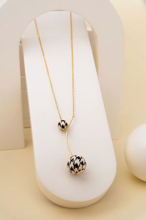 ROBERTO BRAVO T91 Pied De Poule Kolye