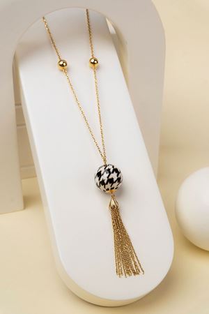 ROBERTO BRAVO T362 Pied De Poule Kolye