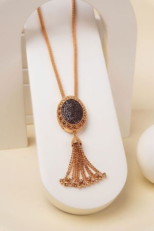 14 Ayar Rose Altın Tasarım Gerdanlık