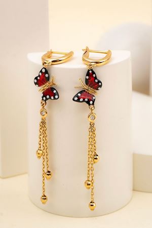 ROBERTO BRAVO T509 Monarch Butterfly Küpe