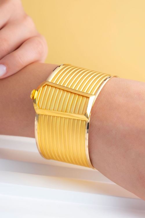 14 Ayar Sarı Altın Trabzon Bilezik