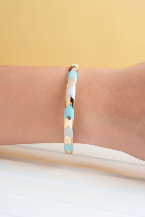 14 Ayar Altın Mineli Bilezik