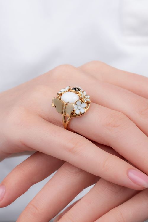 ROBERTO BRAVO T309 White Dreams Koleksiyon Yüzük