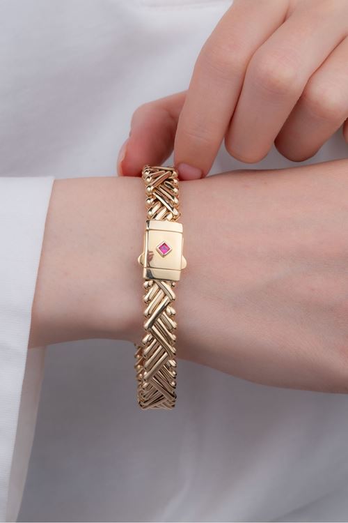 14 Ayar Altın Trend Cetaş Bileklik