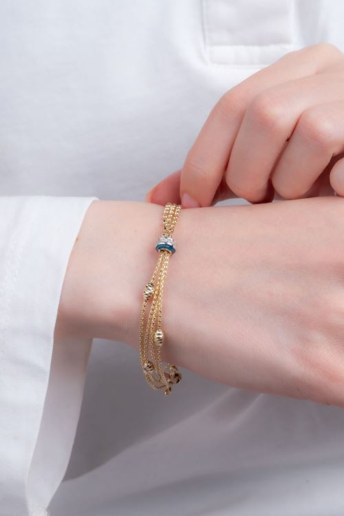 14 AYar Altın Trend Tasarımlı Bileklik