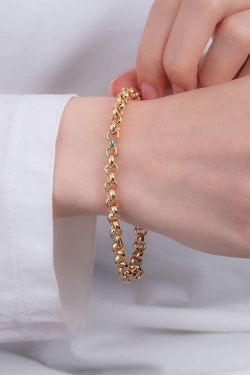 8 Ayar Altın Doch Model İnce Bileklik