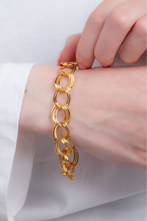 8 Ayar Altın Samanyolu Bileklik