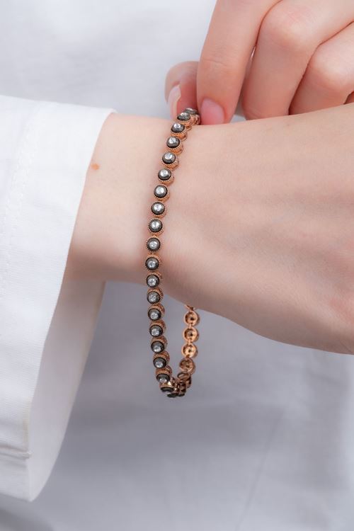 0,90 Carat Elmas Suyolu Tasarım Bileklik