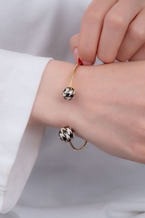 ROBERTO BRAVO Pied De Poule Bilezik