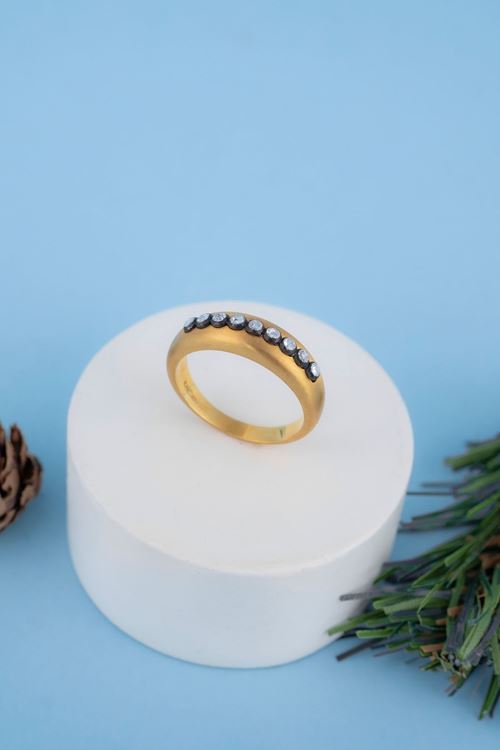 0,18 Carat Elmas Gösterişli Yüzük