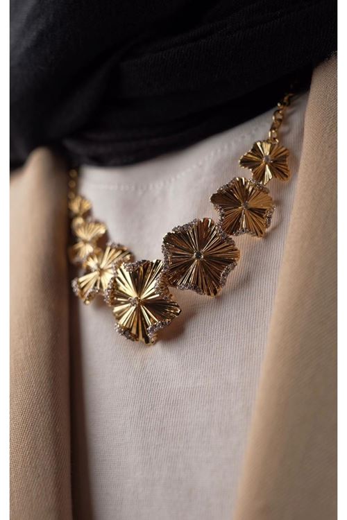 Roberto Bravo 14 Ayar Çiçek Tasarım Gerdanlık