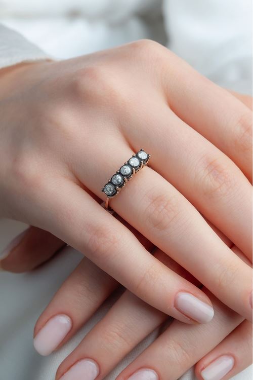 0,29 Carat Elmas Sırataş Yüzük