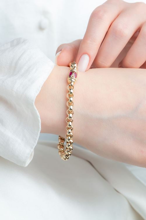 14 Ayar Altın Twist Koleksiyon Cetaş Bileklik