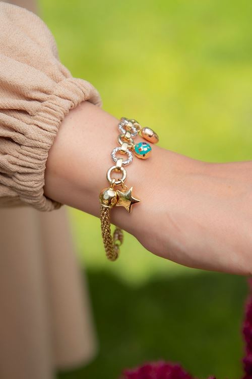 14 Ayar Altın Şans Bileklik