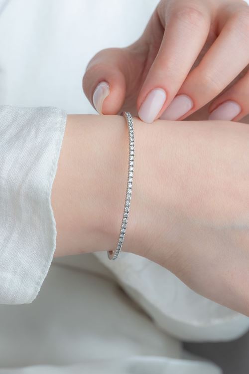 1,52 Carat Pırlanta Tamtur Bilezik