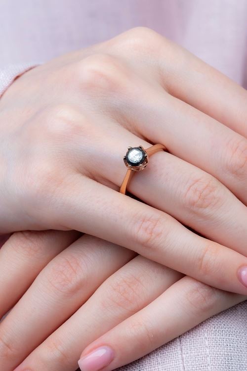 0,17 Carat Elmas Tektaş Yüzük
