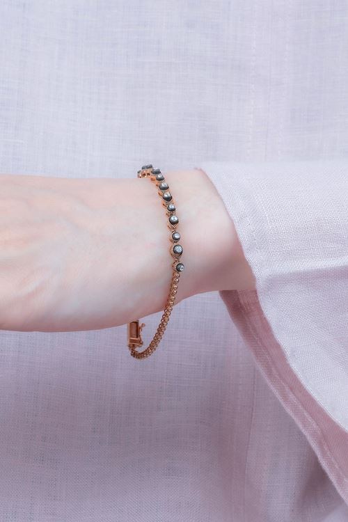 0,27 Carat Elmas Tasarım Bileklik