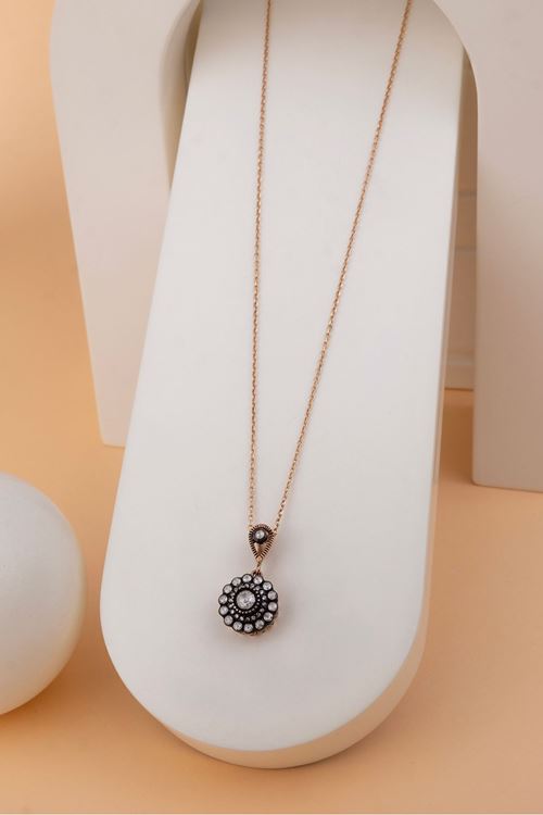 0,30 Carat Elmas Tasarım Kolye