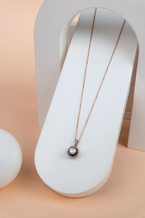 0,74 Carat Elmas Tektaş Kolye