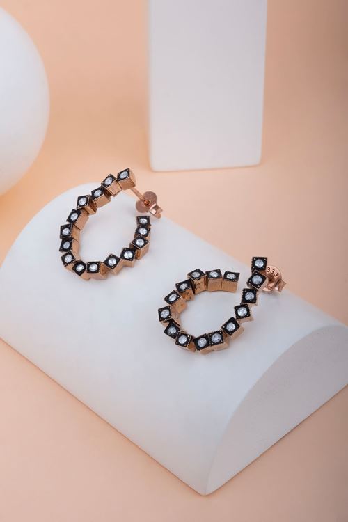 0,55 Carat Elmas Trend Küpe