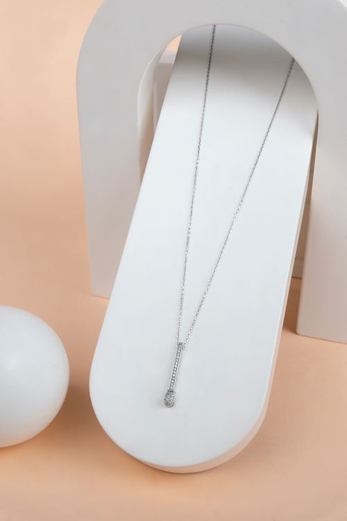 0,12 Carat Pırlanta Tasarım Kolye