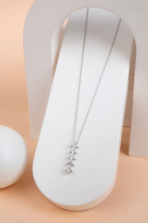 0,65 Carat Pırlanta Sırataş Kolye