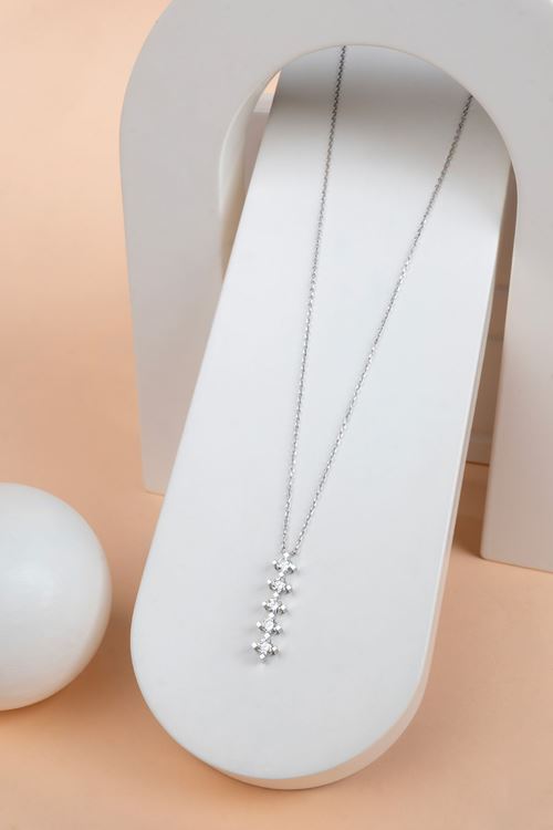 0,82 Carat Pırlanta Sırataş Kolye